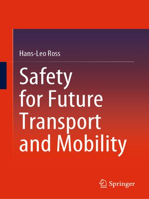 cover image of Safety for Future Transport and Mobility
